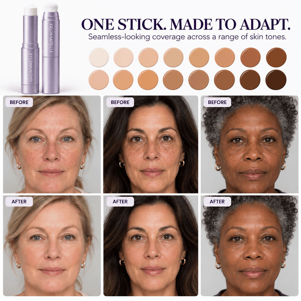 Changing Foundation Stick – The stick that makes mature skin glow again
